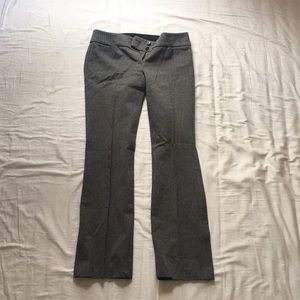 Lift petite bootcut charcoal straight work pants